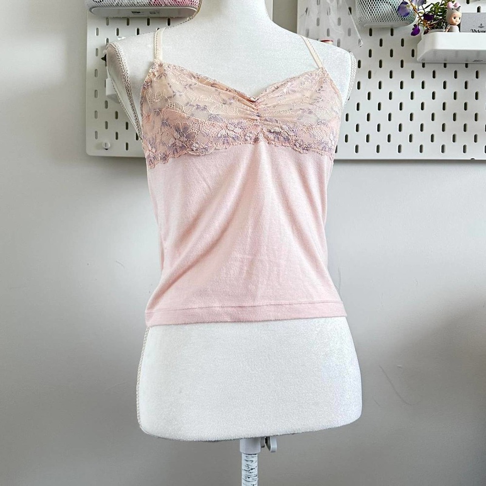 Y2k pink babydoll rampage top